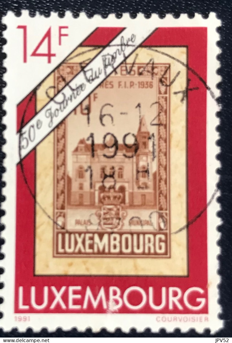 Luxembourg - Luxemburg - C18/31 - 1991 - (°)used - Michel 1280 - Dag Van De Postzegel - Gebruikt