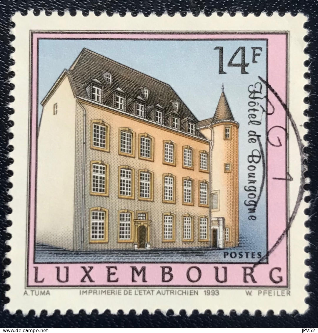 Luxembourg - Luxemburg - C18/31 - 1993 - (°)used - Michel 1320 - Patriciershuizen - Used Stamps