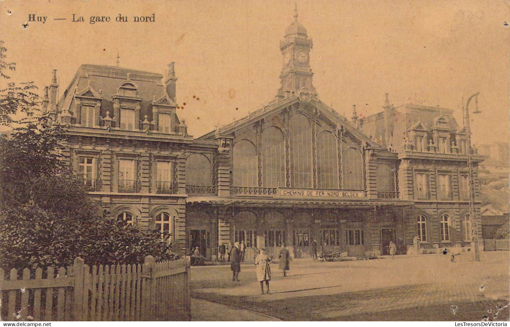 BELGIQUE - Huy - La Gare Du Nord - Carte Postale Ancienne - Huy