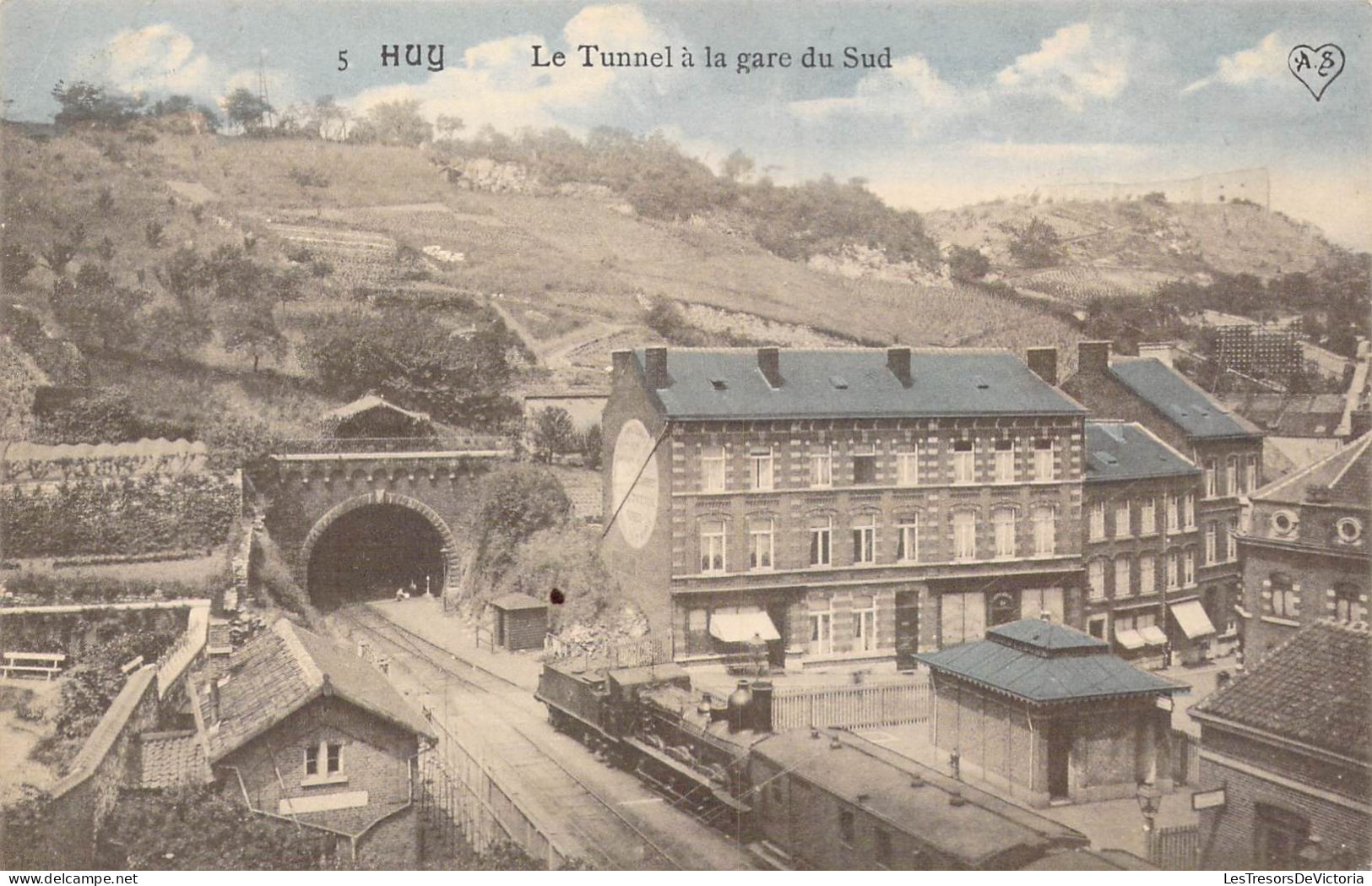 BELGIQUE - Huy - Le Tunnel à La Gare Du Sud - Carte Postale Ancienne - Huy