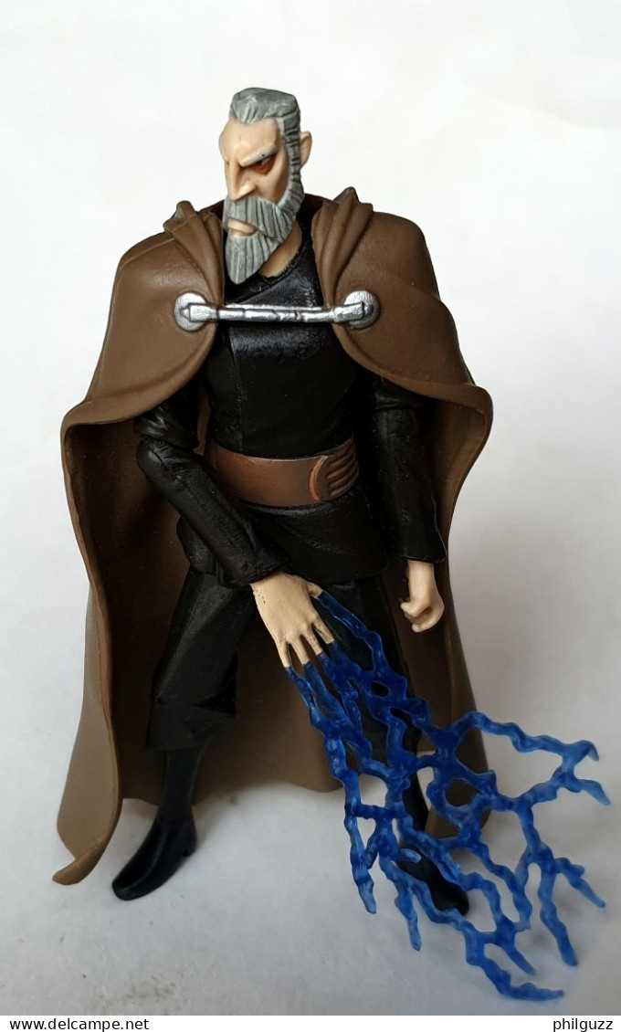 FIGURINE STAR WARS 2008 Clone War COUNT DOOKU Hasbro China (4) - Episodio II