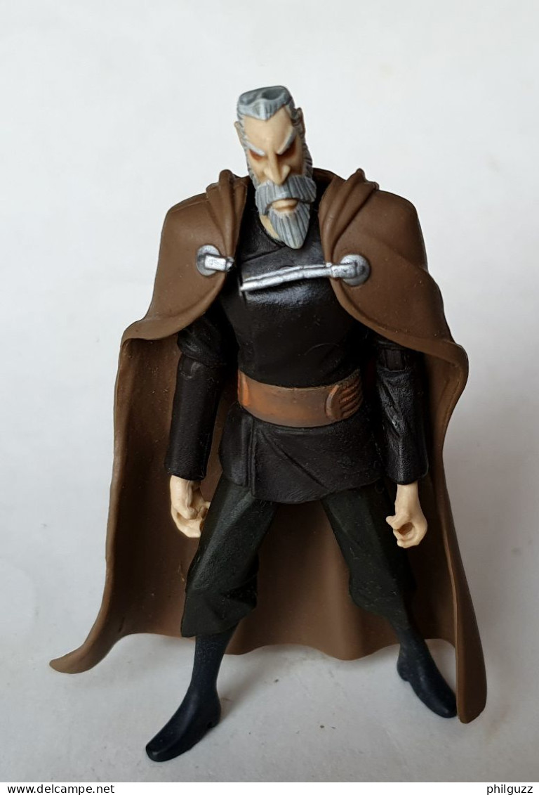 FIGURINE STAR WARS 2008 Clone War COUNT DOOKU Hasbro China Incomplet (5) - Episode II