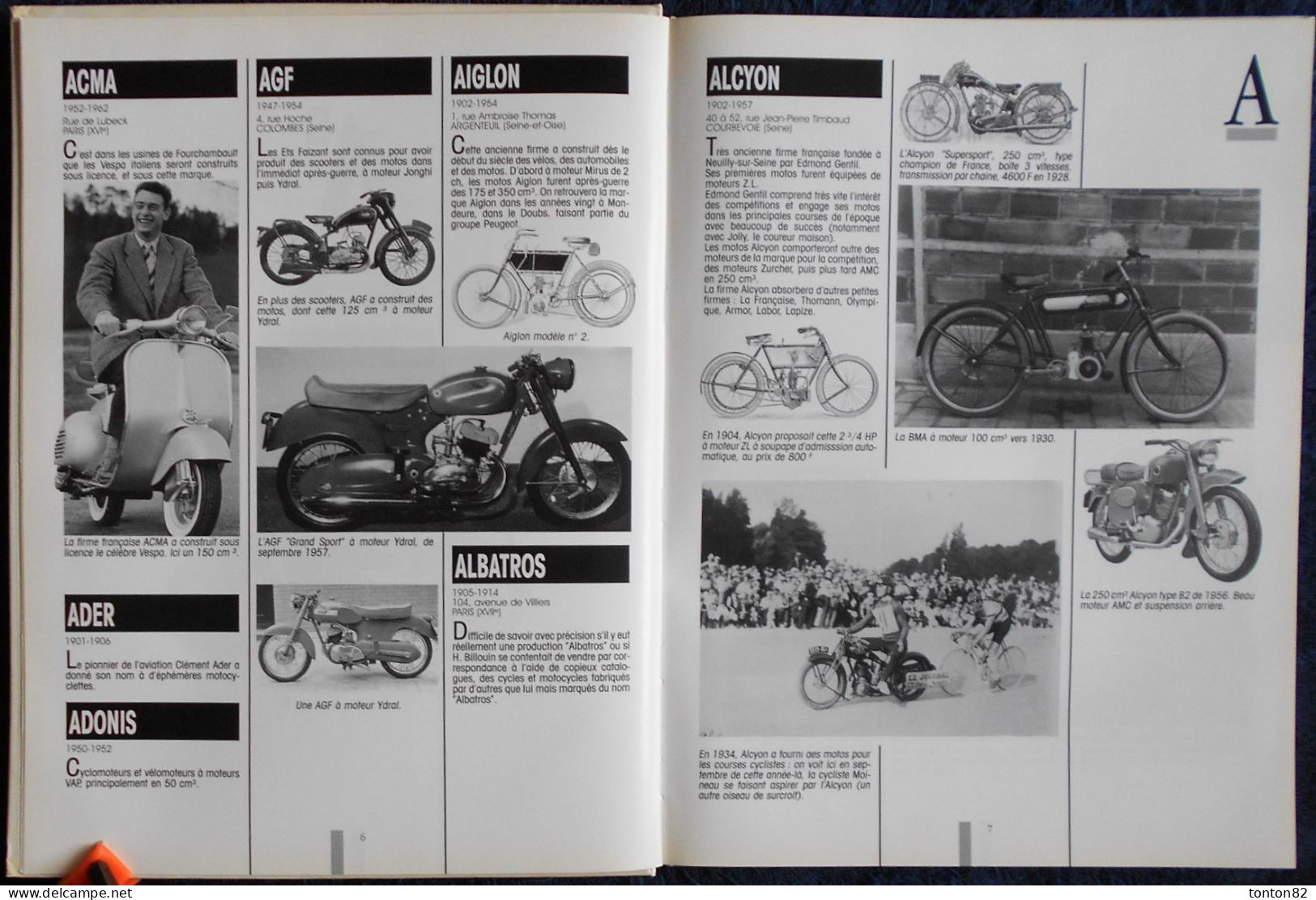 Dominique Pascal - Le Grand Dictionnaire Des MOTOS FRANÇAISES - CH. Massin Editeur - ( 2008 ) . - Motorfietsen