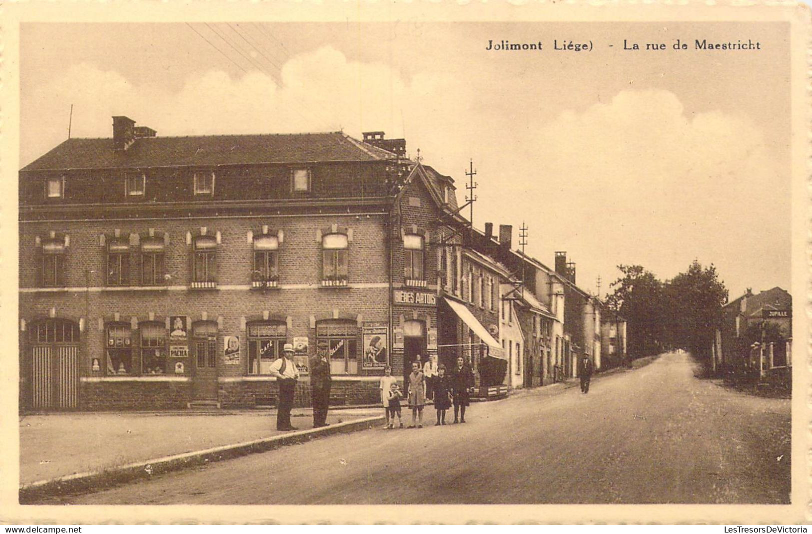 BELGIQUE - Jolimont - La Rue De Maestricht - Carte Postale Ancienne - Autres & Non Classés