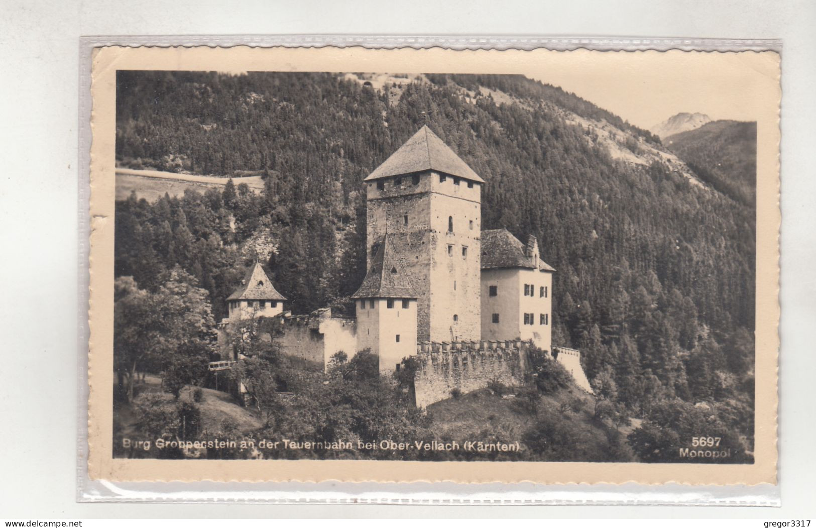 D3962) Burg GROPPENSTEIN An Der Tauernbahn - OBER VELLACH - Kärnten - 1942 - Obervellach