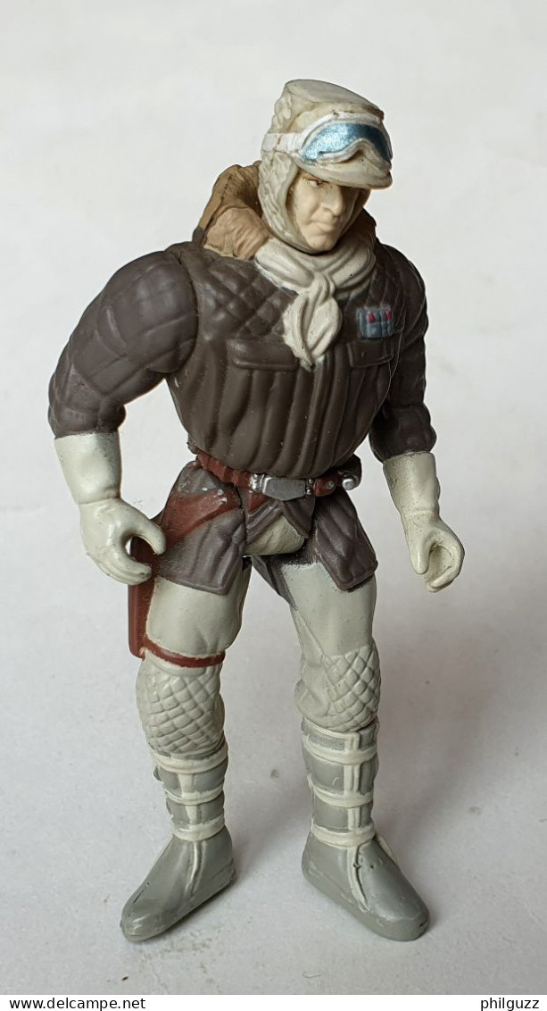 FIGURINE STAR WARS 1995 HAN SOLO HOTH GEAR Kenner (3) - Power Of The Force