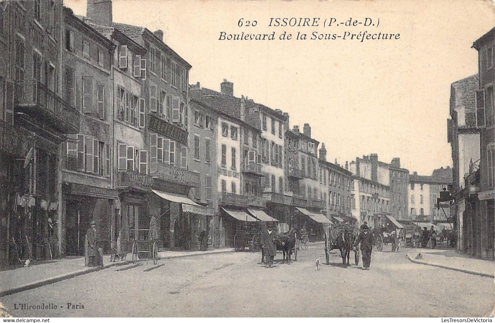 FRANCE - 63 - Issoire - Boulevard De La Sous-Préfecture - Carte Postale Ancienne - Issoire