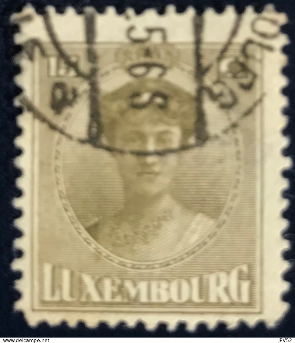 Luxembourg - Luxemburg - C18/32 - 1921 - (°)used - Michel 126 - Groothertogin Charlotte - 1921-27 Charlotte Frontansicht