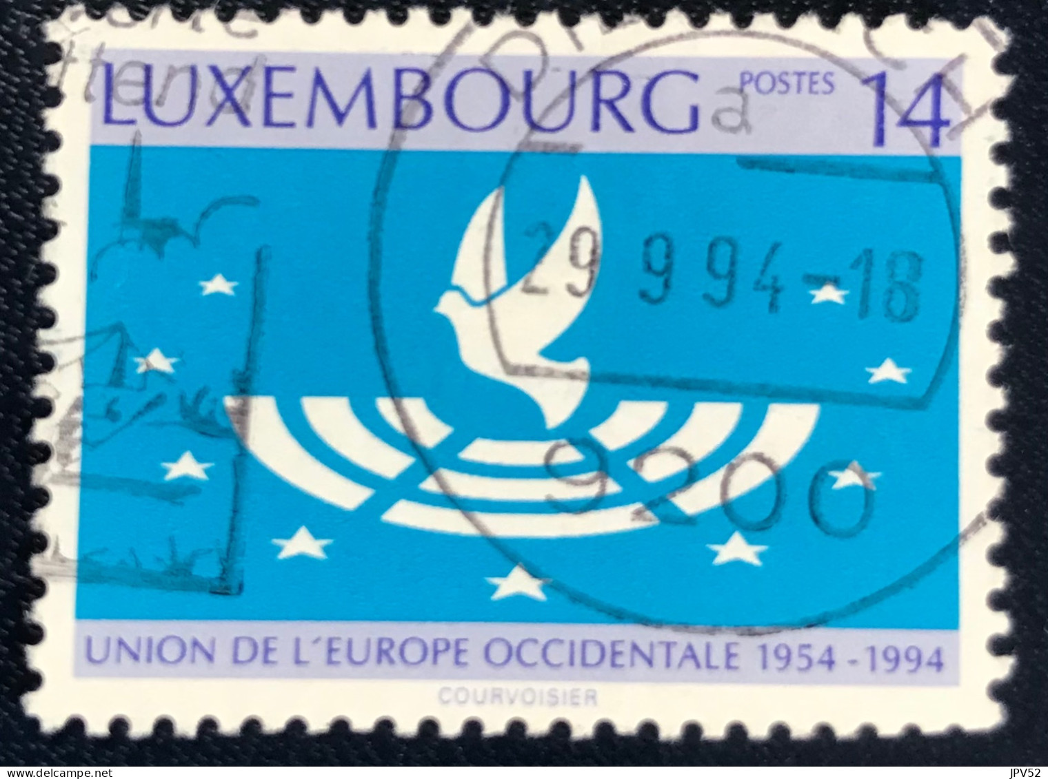 Luxembourg - Luxemburg - C18/32 - 1994 - (°)used - Michel 1346 - West Europese Unie - Oblitérés