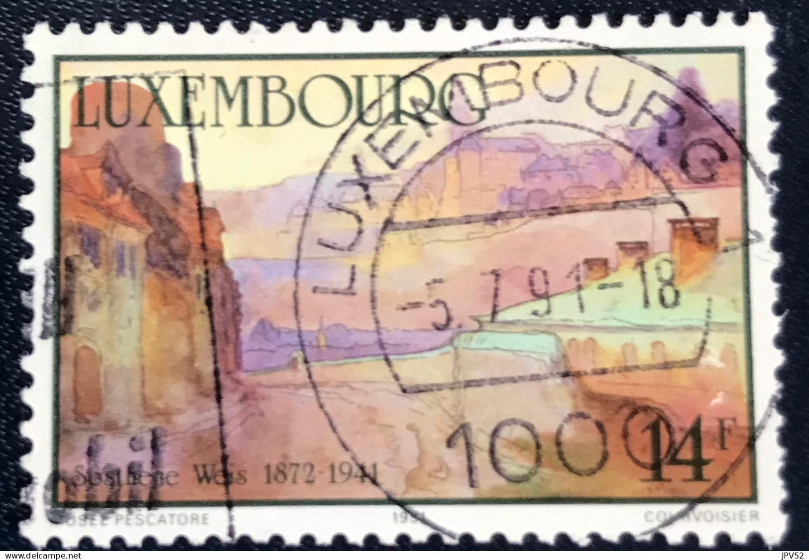 Luxembourg - Luxemburg - C18/32 - 1991 - (°)used - Michel 1264 - Weis, Sosthème - LUXEMBOURG - Oblitérés