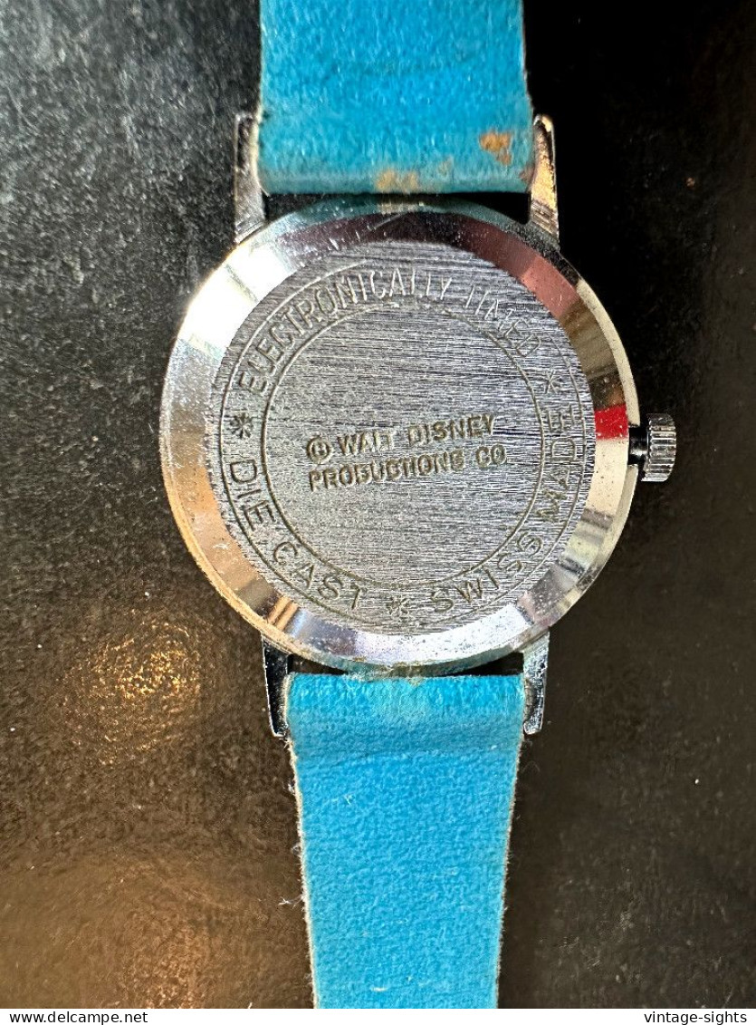 Vintage Mickey Mouse Wristwatch W.D.P. Walt Disney - Swiss Made (Not Working) - Otros & Sin Clasificación