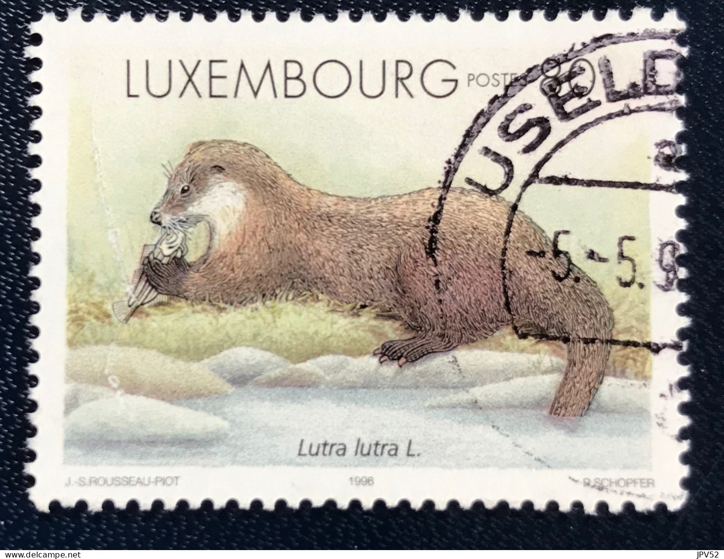 Luxembourg - Luxemburg - C18/32 - 1996 - (°)used - Michel 1402 - Pelsdieren - Used Stamps