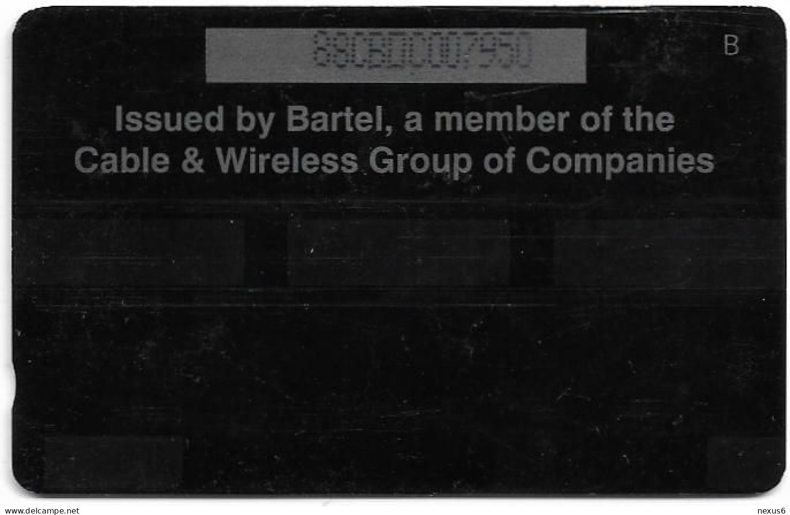 Barbados - C&W (GPT) - Crop Over 95 - 88CBDC (Normal 0, Type #1), 1996, Used - Barbados