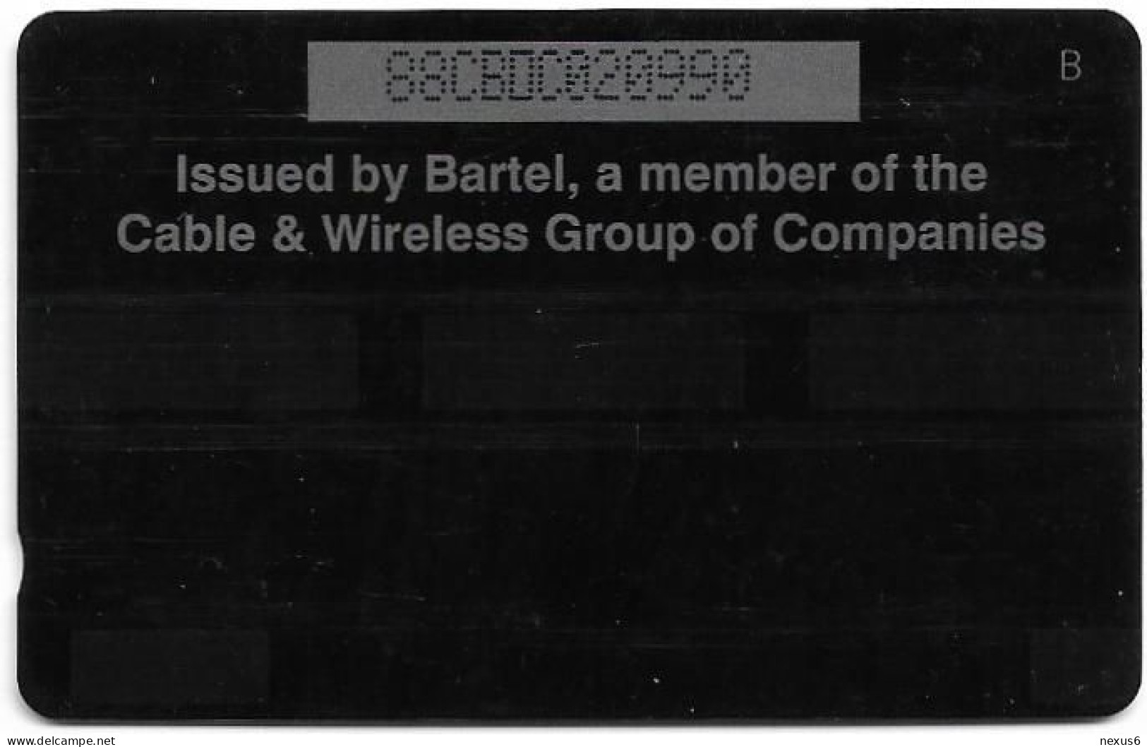 Barbados - C&W (GPT) - Crop Over 95 - 88CBDC (Dashed Ø), 1996, Used - Barbados (Barbuda)