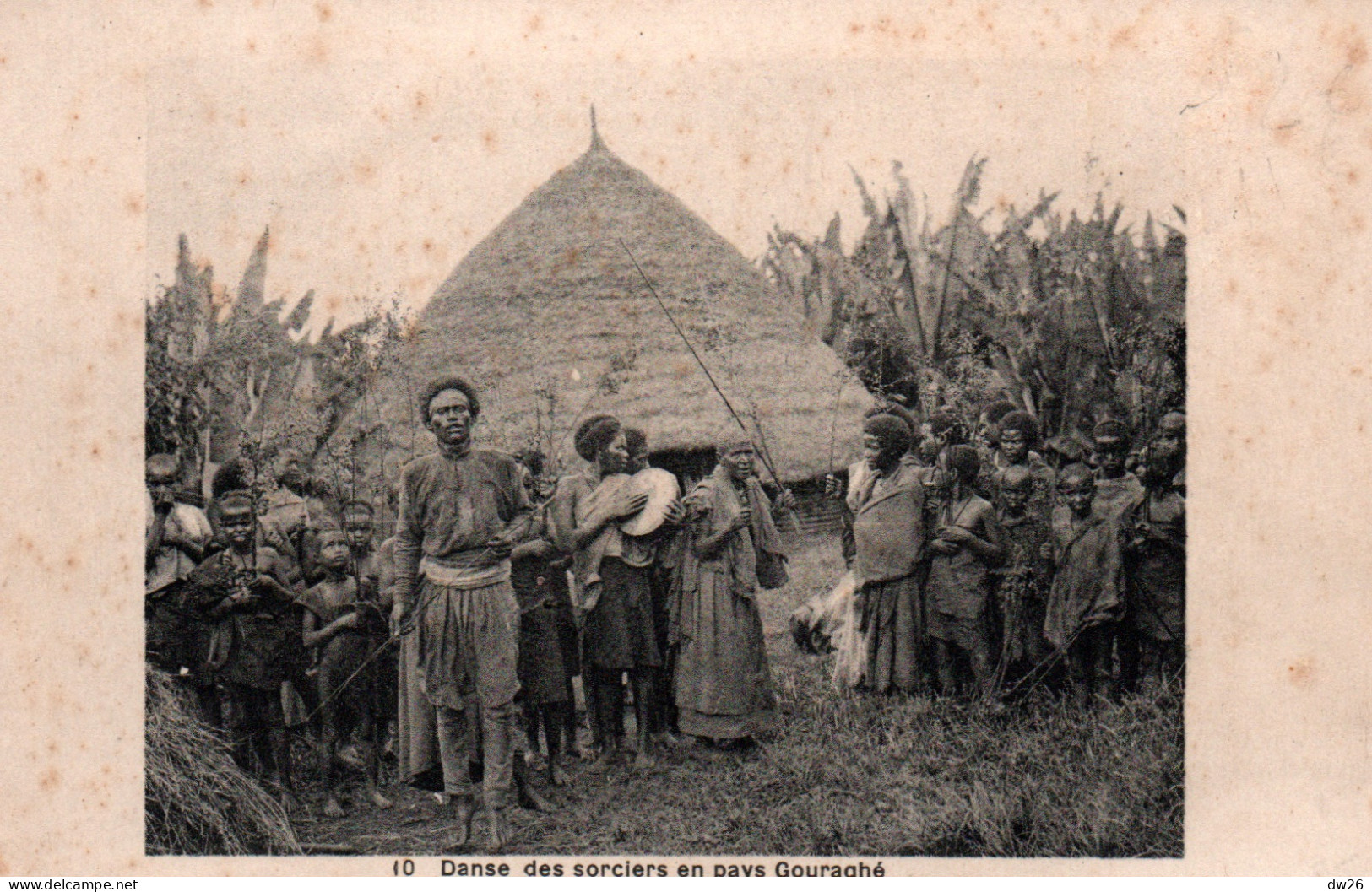 Ethnologie - Danse Des Sorciers En Pays Gouraghé (Gouragué, Ethiopie) Carte N° 10 Non Circulée - África