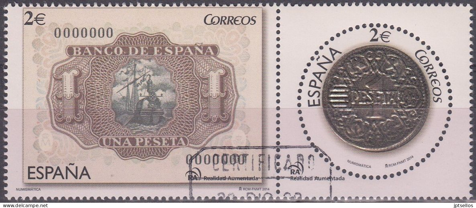 ESPAÑA 2014 Nº 4919/4920 USADO - Used Stamps