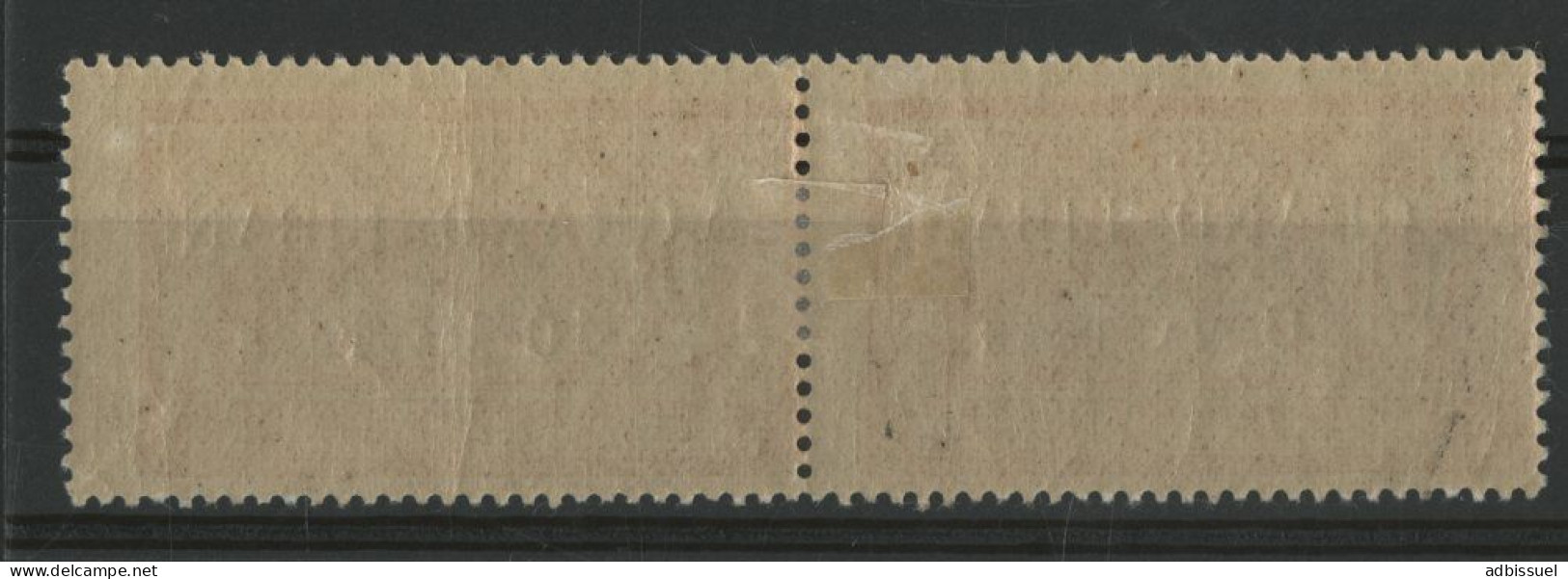 GRAND LIBAN N° 13 + 13c PAIRE Avec VARIETE "S" Renversé Cote 103 € Neufs * (MH) TB - Unused Stamps