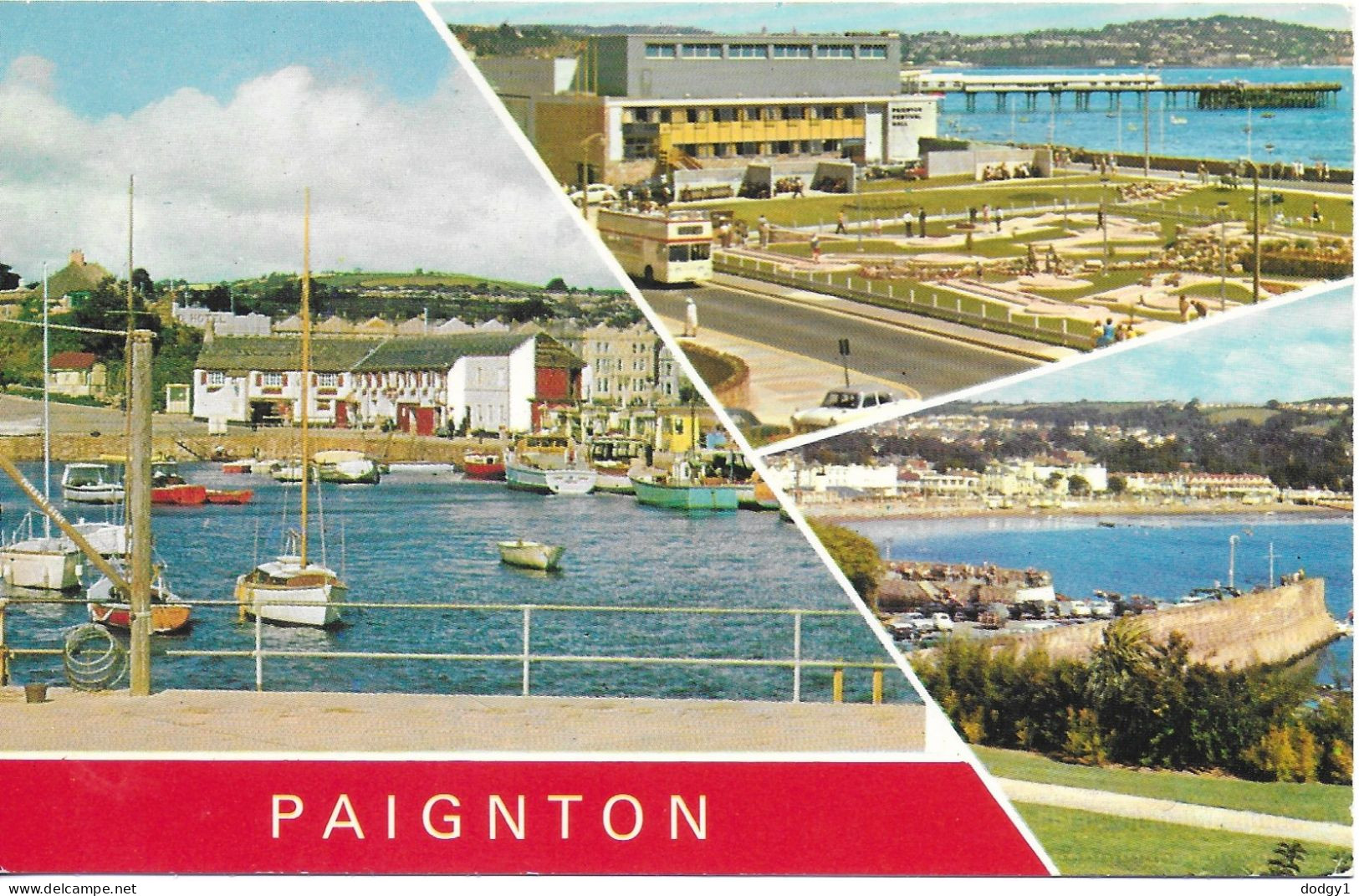 SCENES FROM PAIGNTON, DEVON, ENGLAND. UNUSED POSTCARD    Wt8 - Paignton