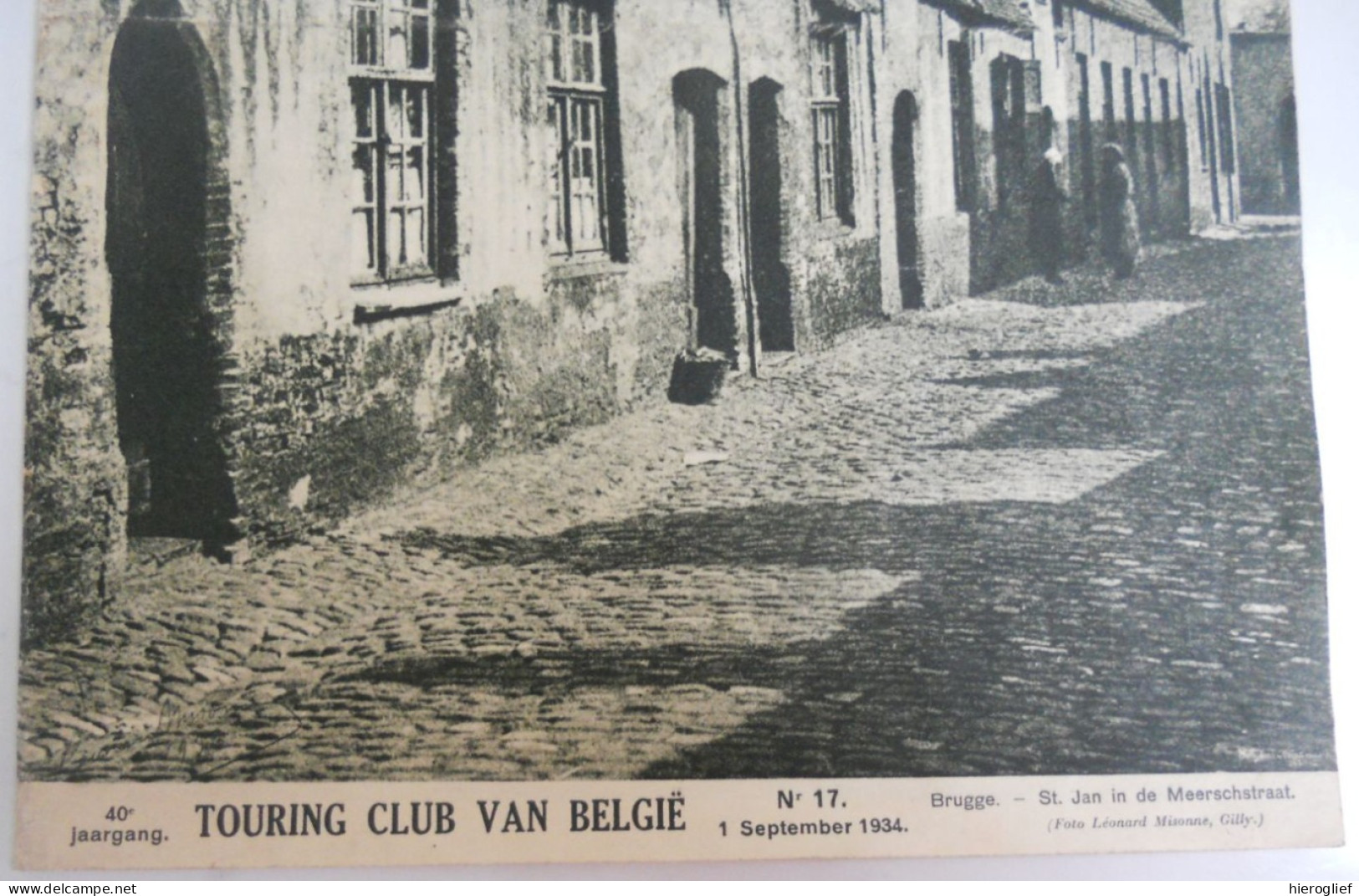 TOURING CLUB VAN BELGIË 1 September 1934 / 800 Jaar Norbertijner Abdij Averbode / Naar Congolië Congo Kongo - Other & Unclassified