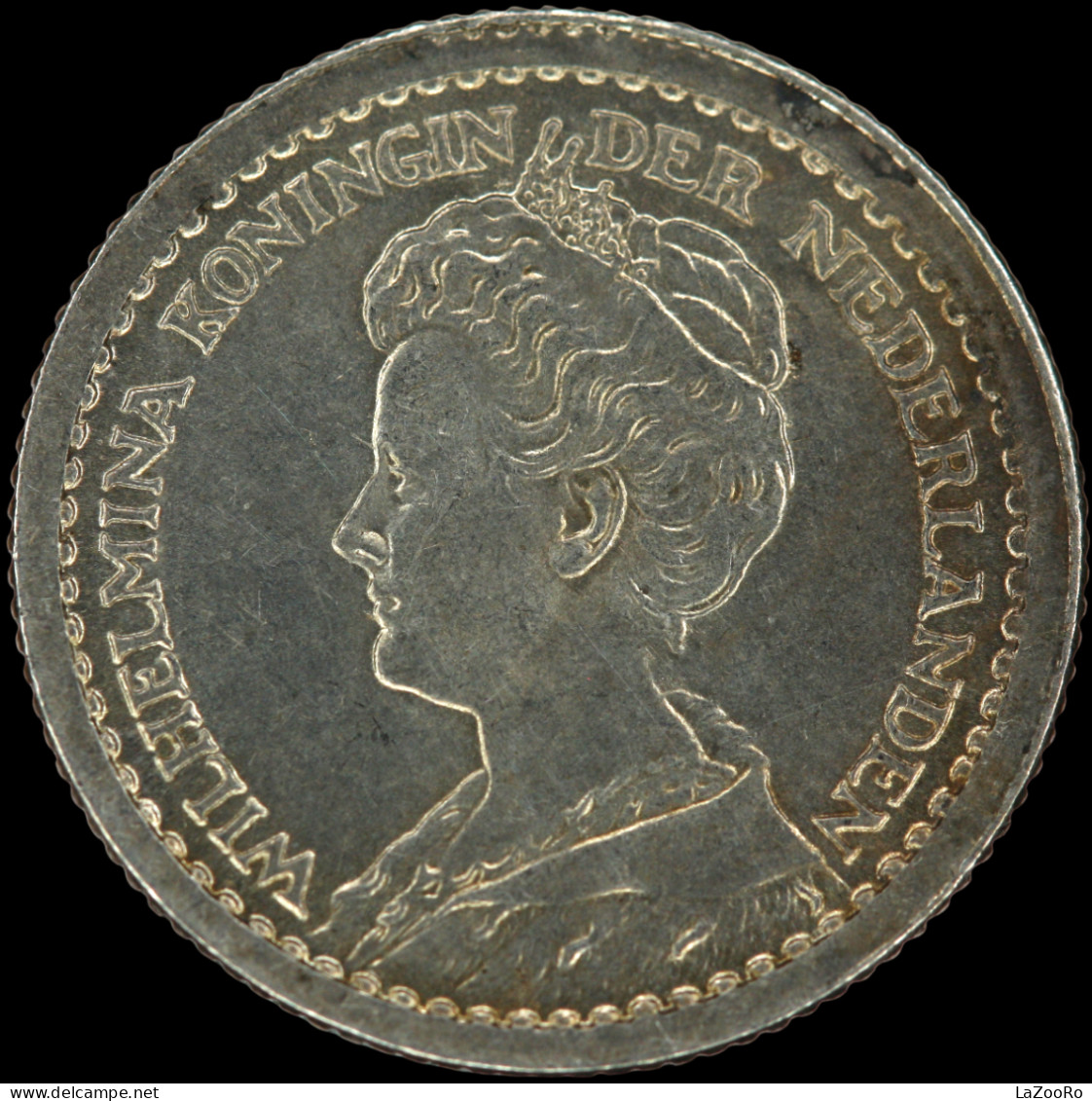 LaZooRo: Netherlands 10 Cents 1914 UNC - Silver - 10 Cent