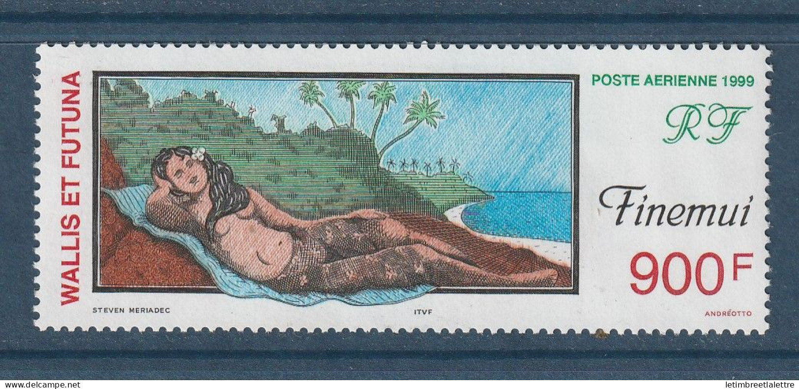 Wallis Et Futuna - Poste Aérienne - YT N° 213 ** - Neuf Sans Charnière - 1999 - Unused Stamps