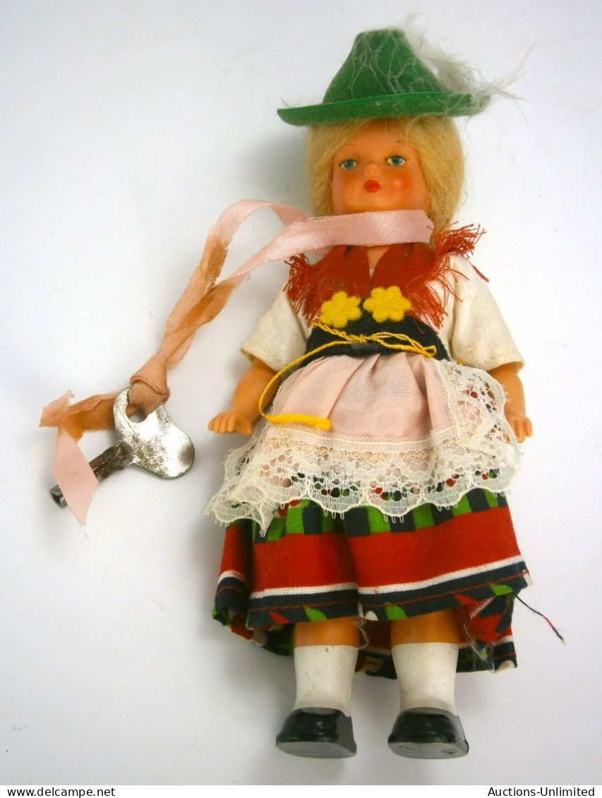 Vintage Wind-Up Mechanical Doll Made In Germany - Dolls