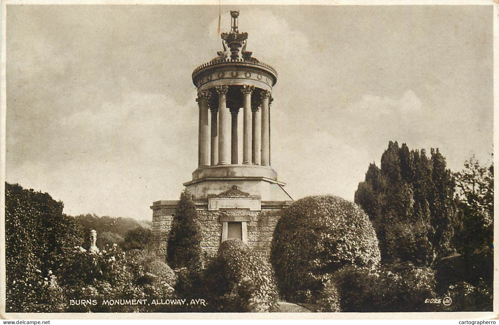 Scotland Alloway Ayrshire Burns Monument - Ayrshire