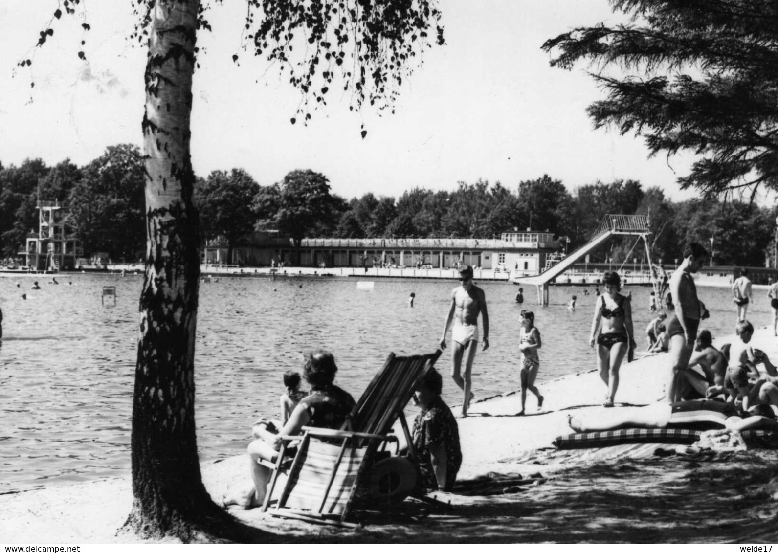 04885 - Blick Auf Das Waldstrandbad In Großschönau - Grossschönau (Sachsen)