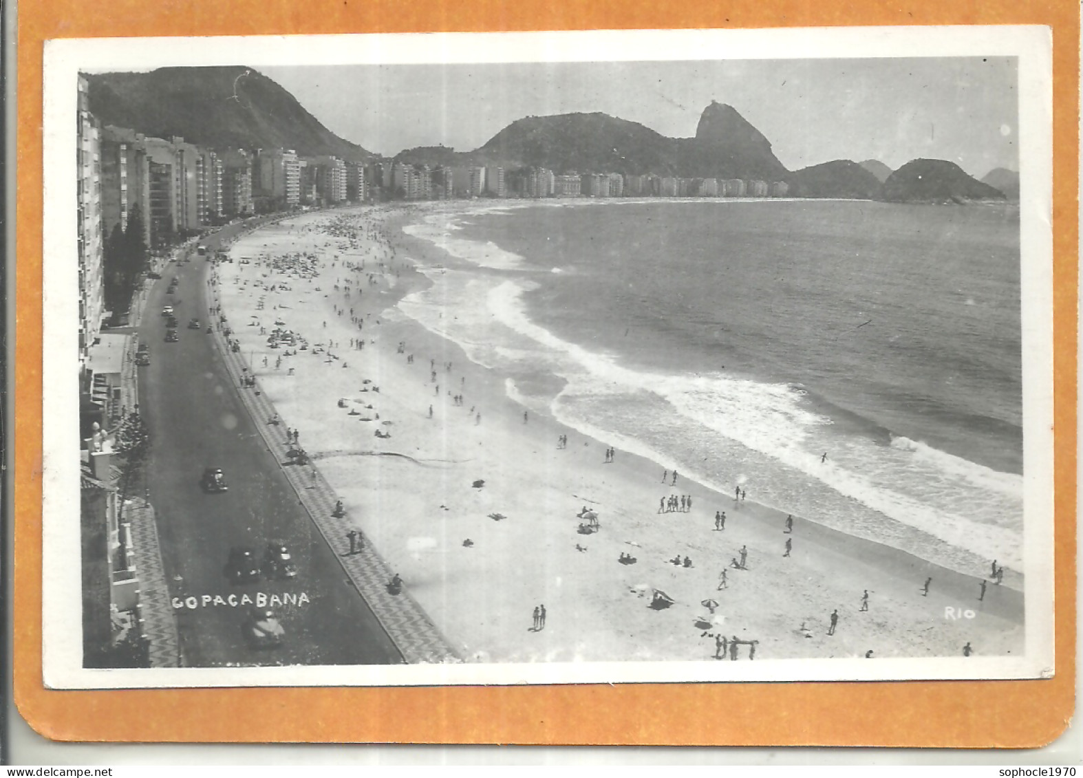 08-2023 - TOU160/211 - AMERIQUE - BRESIL - CAPACABANA - Vue Générale De La Plage Et Des Immeubles - Copacabana