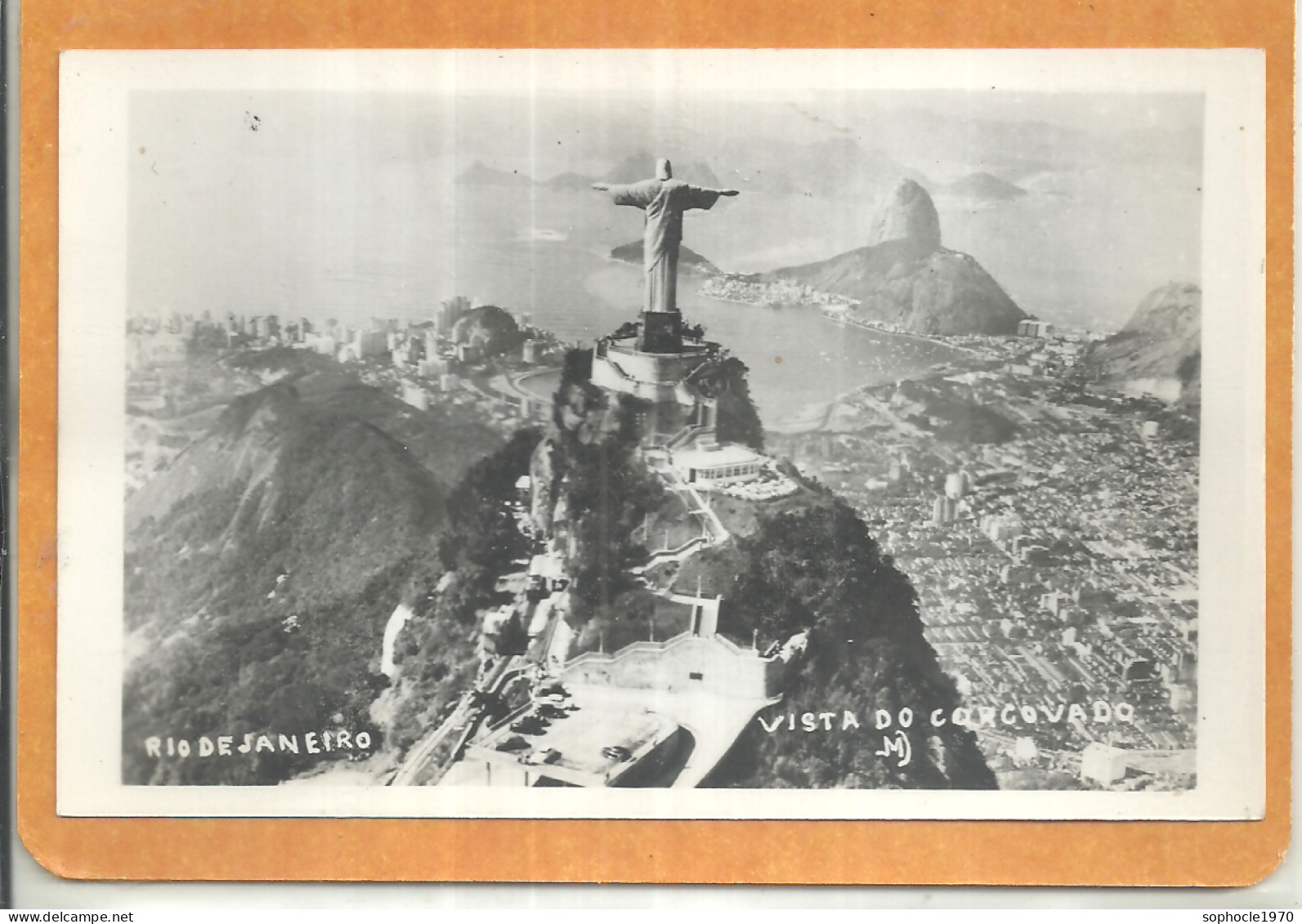 08-2023 - TOU160/211 - AMERIQUE - BRESIL - RIO DE JANEIRO - Vista Do Corcovado Et Christ Sur La Montagne - Copacabana