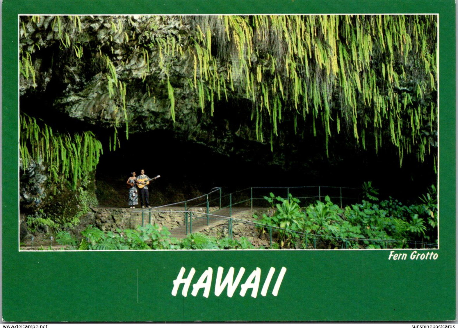 Hawaii Kauai Beautiful Fern Grotto - Kauai