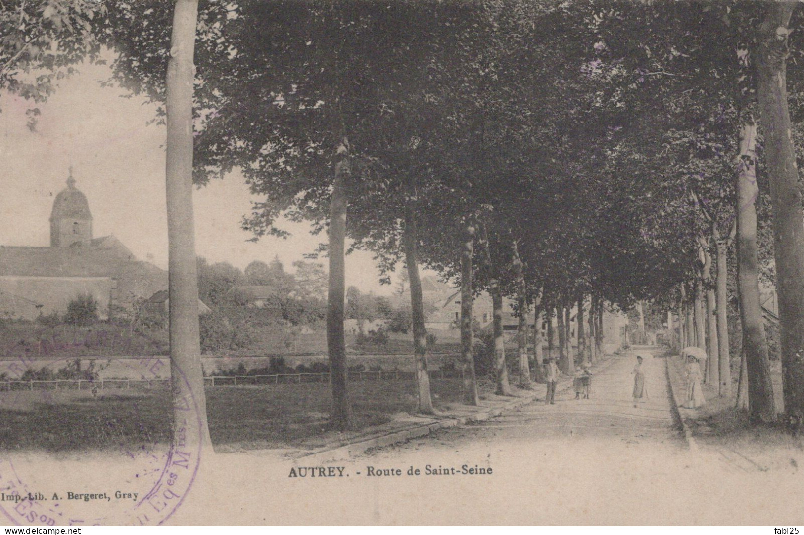 AUTREY ROUTE DE SAINT SEINE - Autrey-lès-Gray