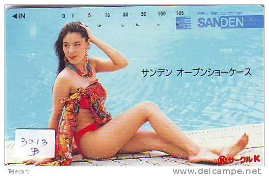 Télécarte Erotique Japan * FEMME (3213b)  * Telefonkarte Phonecard * Erotiek Erotic  Erotik Nude Naked Sexy Lady - Moda