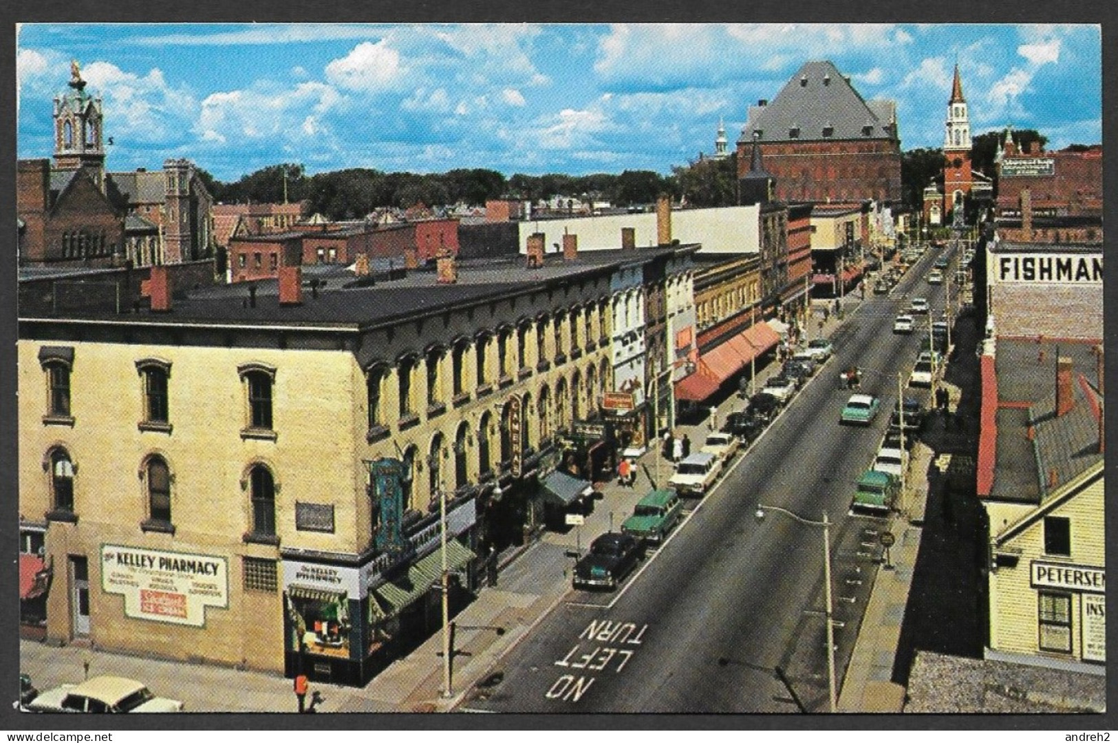 Burlington  Vermont - Church Street In Burlington - Uncirculated - Non Circulée - Photo Stephen Warner  No: VT792 - Burlington