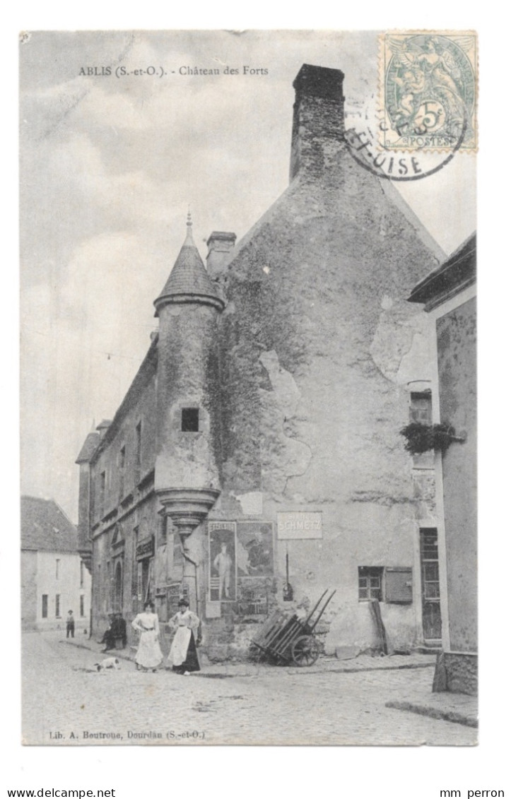 (35410-78) Ablis - Château Des Forts - Ablis