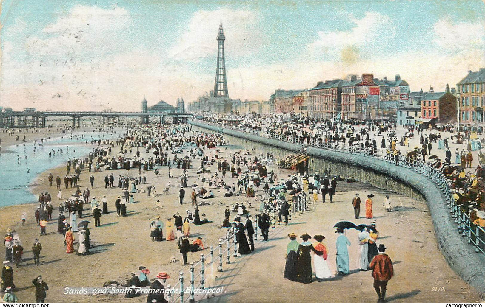 England Blackpool Sands & South Promenade - Blackpool