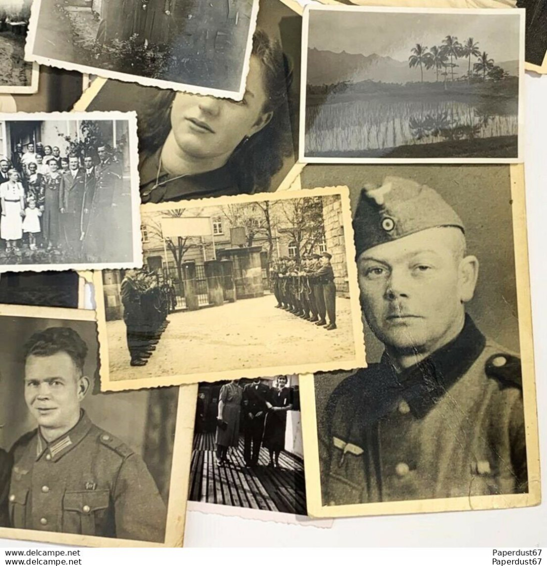 WW1 WW2 German Photo Lot Of 20 Photos Dutch Soldiers Civilians Wehrmacht #29 - 1939-45