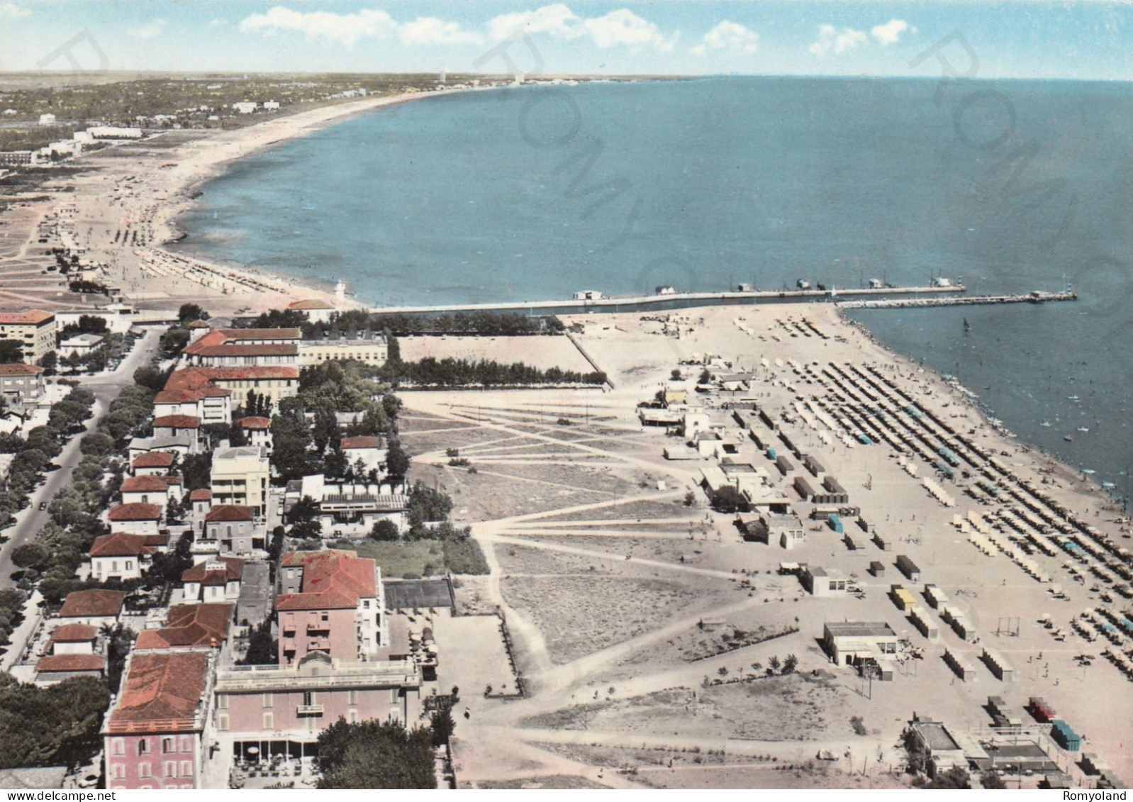 CARTOLINA  CESENATICO,CESENA,EMILIA ROMAGNA-SPIAGGIA E GOLFO-ESTATE,MARE,VACANZA,BARCHE,BOLLO STACCATO,VIAGGIATA 1963 - Cesena