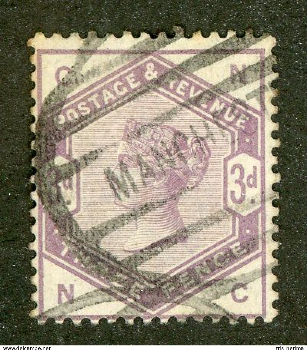 1251 GBX GB 1884 Scott #102 Used (scv $100.) LOWER BIDS 20% OFF - Unused Stamps