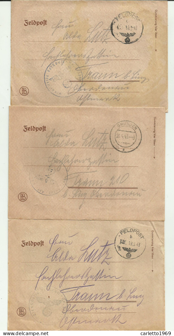 3 FELDPOST 1943 - Used Stamps