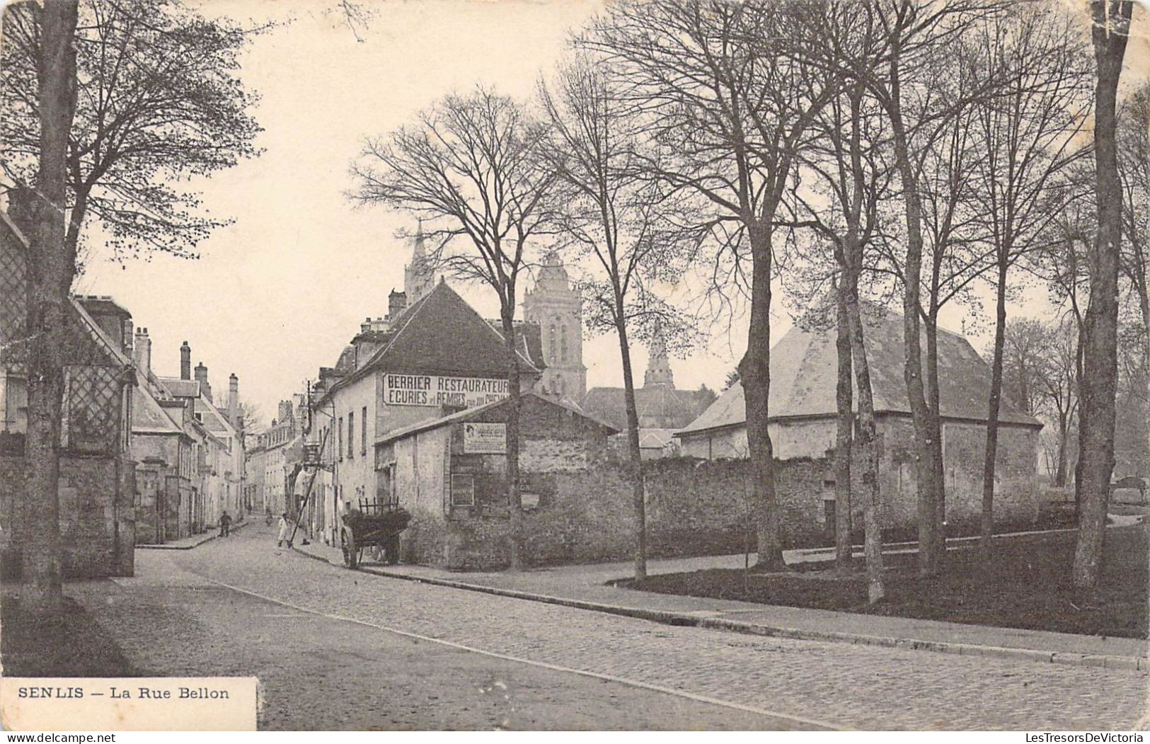 FRANCE - 60 - Senlis - La Rue Bellon - Carte Postale Ancienne - Senlis