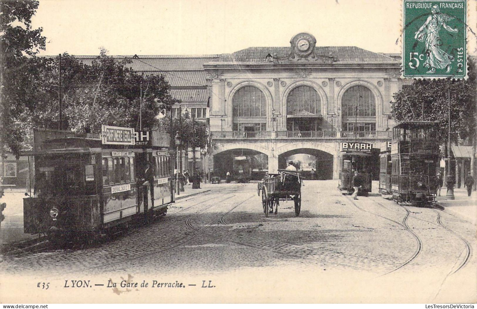 FRANCE - 69 - Lyon - La Gare De Perrache - Carte Postale Ancienne - Other & Unclassified