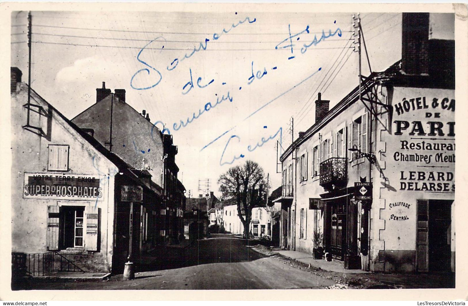 FRANCE - 03 - Saint-Germain-des-Fossés - Grande Rue - Place De L'Ormeau - Carte Postale Ancienne - Autres & Non Classés