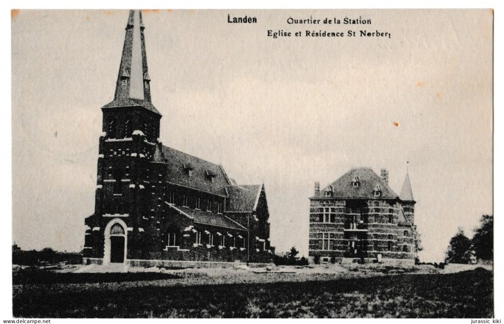 Landen - Quartier De La Station - Eglise Et Résidence St Nerbert - Landen