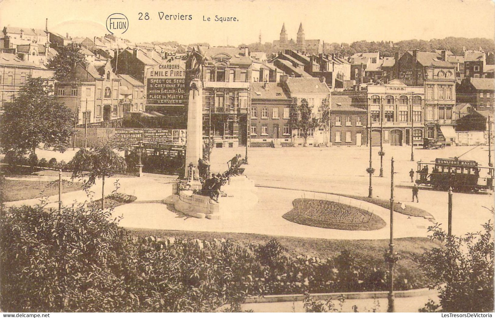 BELGIQUE - Verviers - Le Square - Carte Postale Ancienne - Verviers