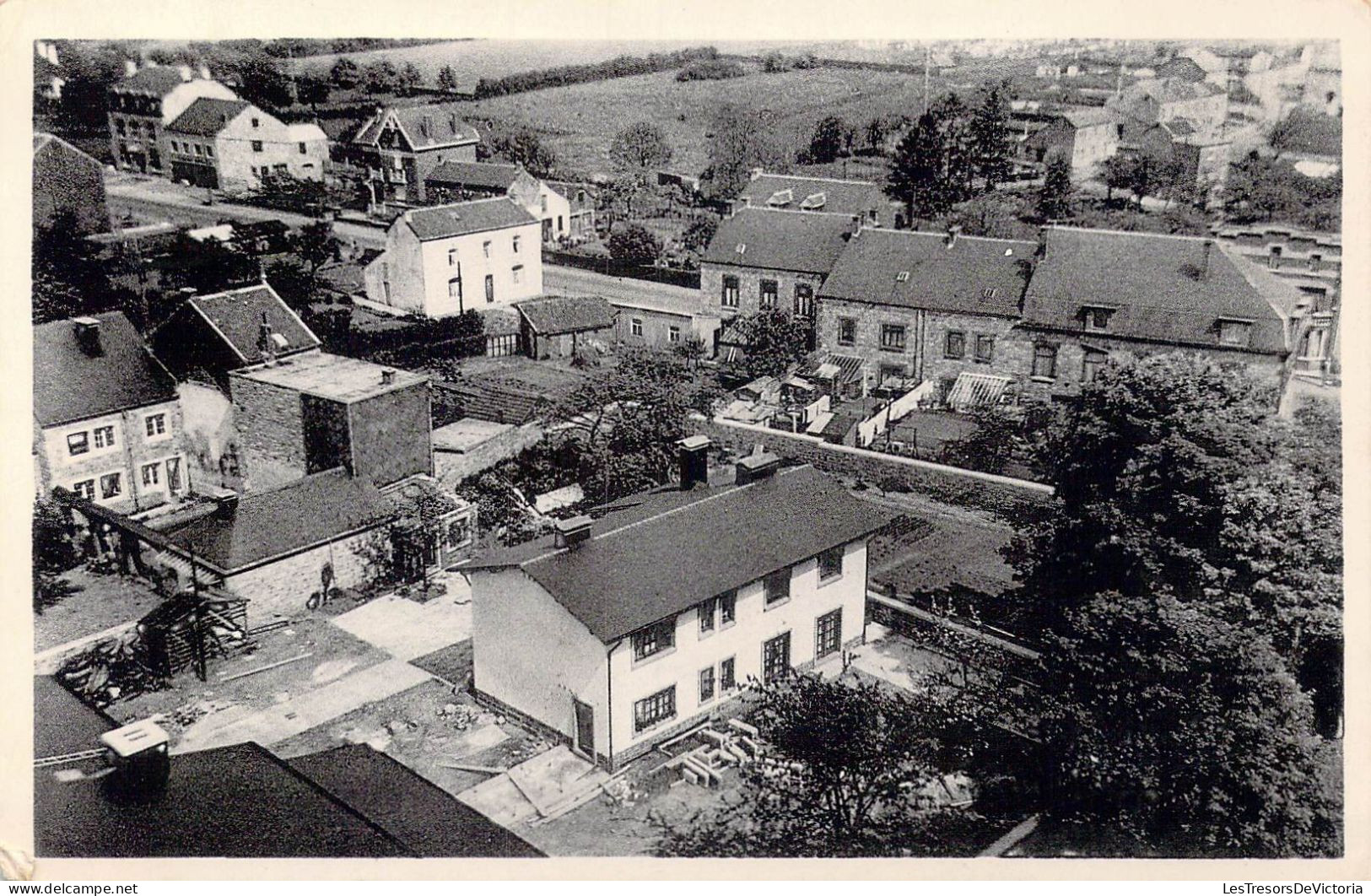 BELGIQUE - Marloie - Vue Du Centre - Carte Postale Ancienne - Marche-en-Famenne