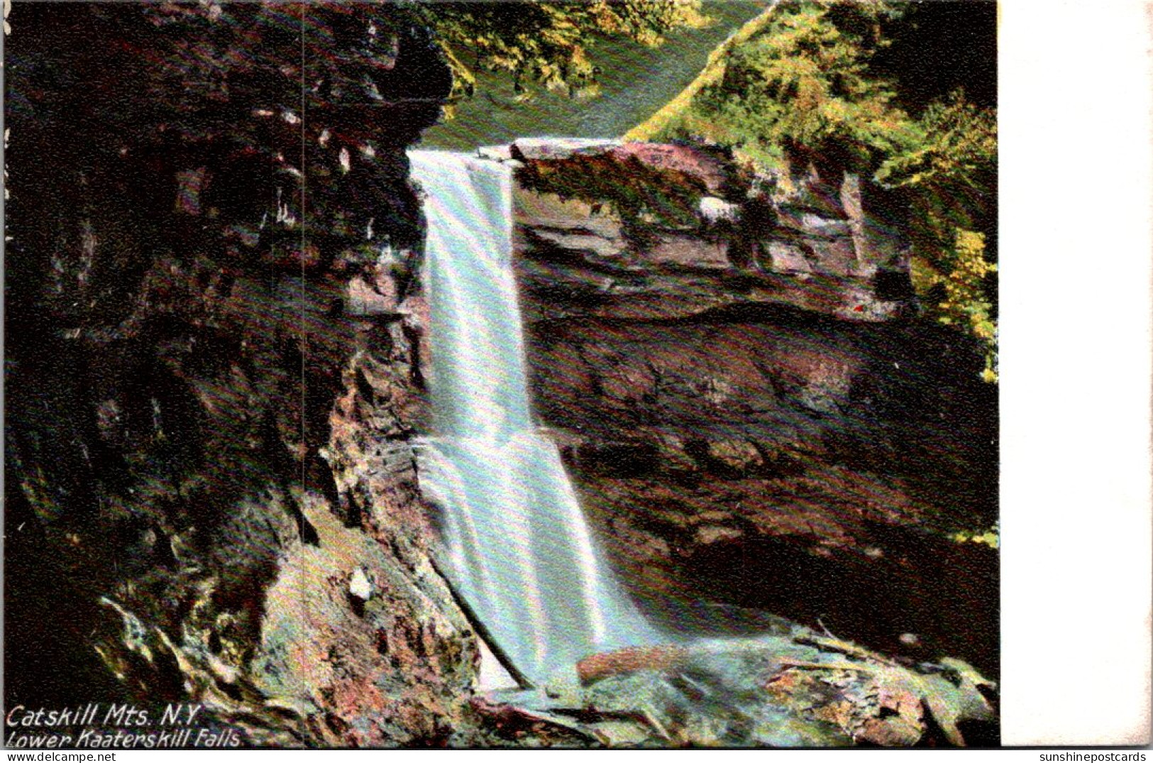 New York Catskills Lower Kaaterskill Falls - Catskills