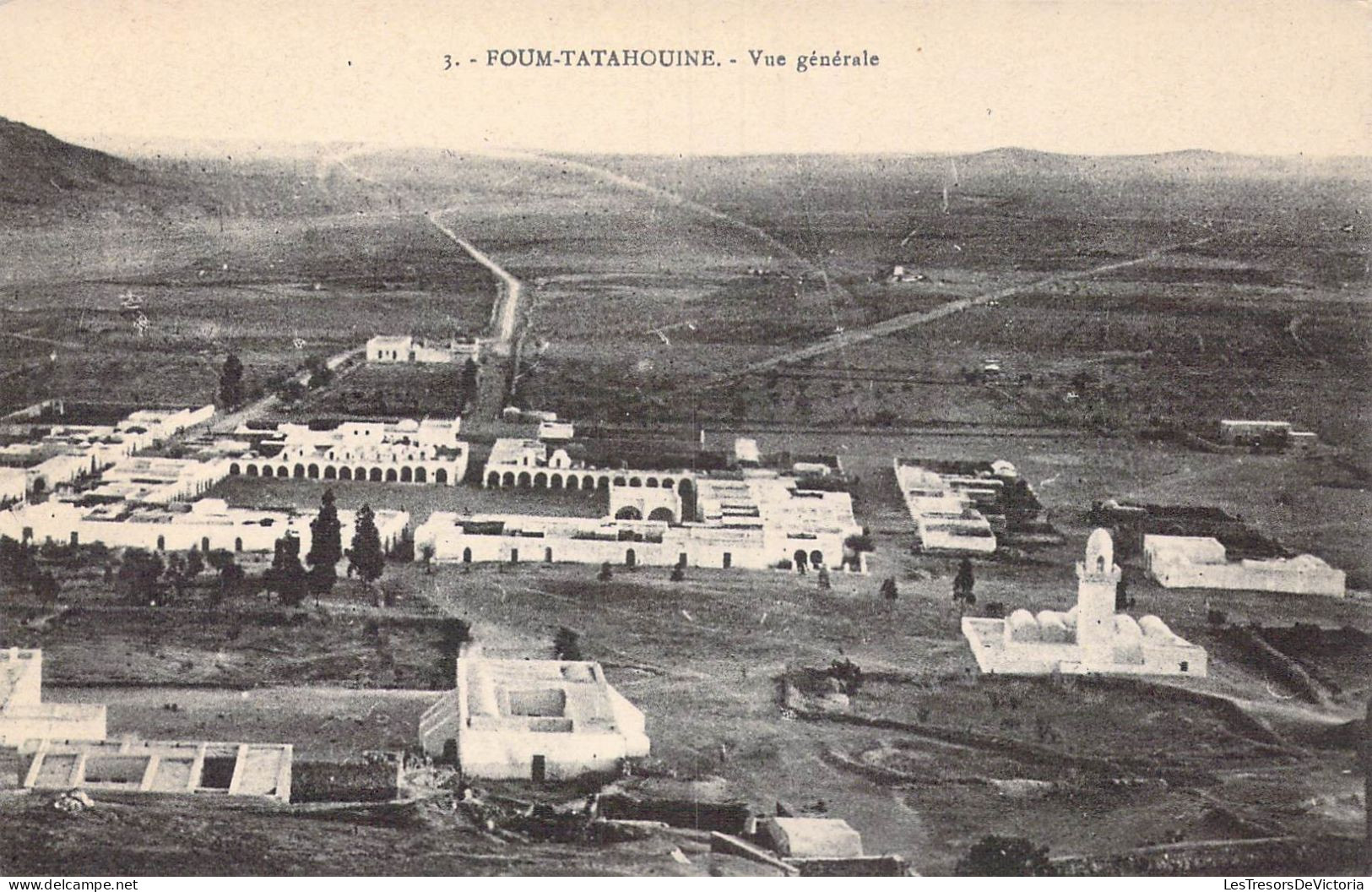 TUNISIE - Tatahouine - Vue Générale - Carte Postale Ancienne - Tunesien