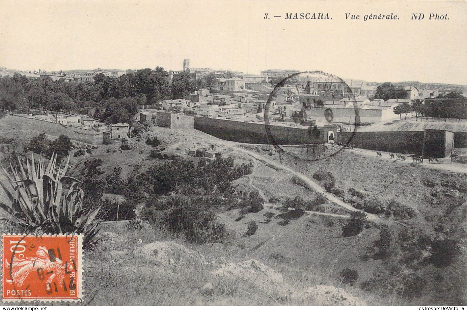ALGERIE - Mascara - Vue Générale - Carte Postale Ancienne - Other & Unclassified