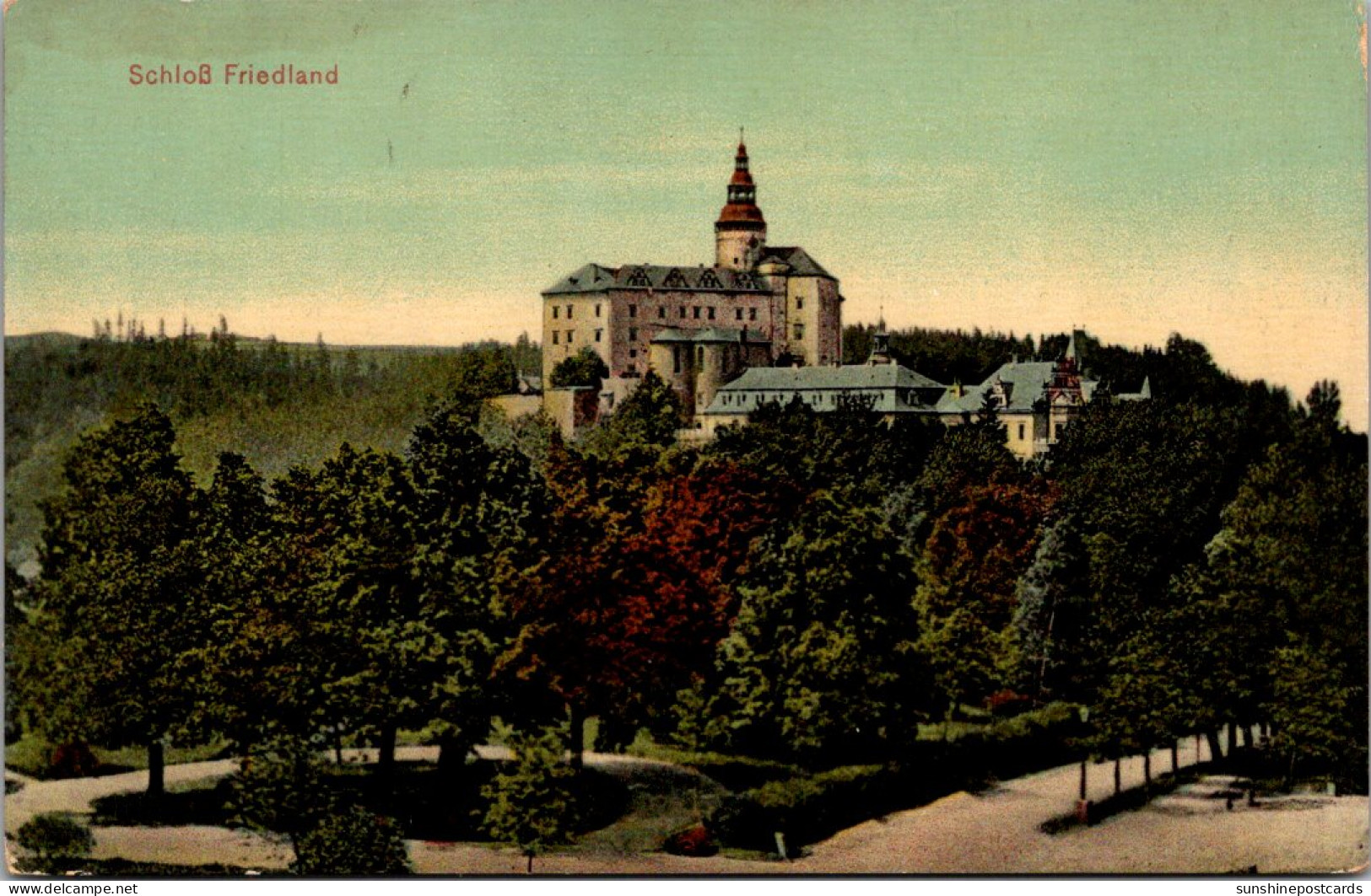 Germany Schloss Friedland Panoramic View - Friedland